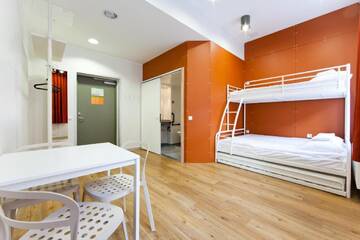 Фото номера Четырехместный номер Хостелы Just Rest Automatic Hostel г. Вильянди 4