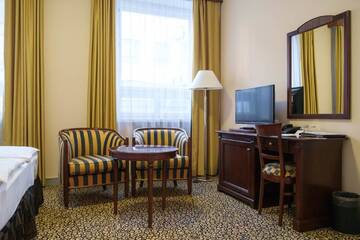 Фото номера Двухместный номер с 2 отдельными кроватями Отель Grand Hotel Viljandi г. Вильянди 6