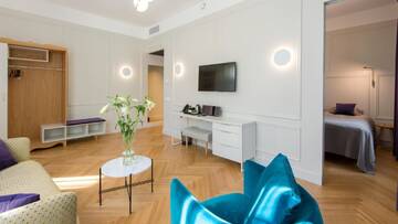 Фото номера Люкс с видом на город Отель Park Hotel Viljandi г. Вильянди 17